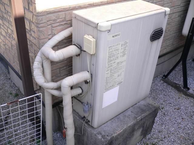 群馬館林　既存ガス給湯器